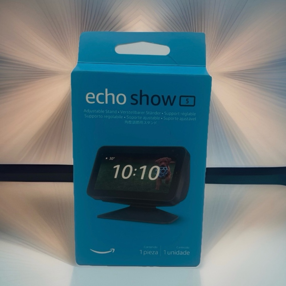Echo Show 5 (2nd Gen) Adjustable Stand, NEW, Factory Sealed Black